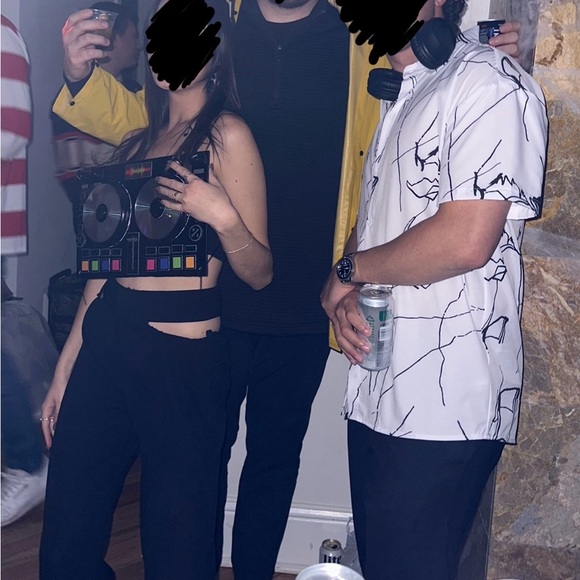 REVOLVE Superdown Benny Cut Out Pants in Black | Trendy Going Out Pants - Picture 9 of 14